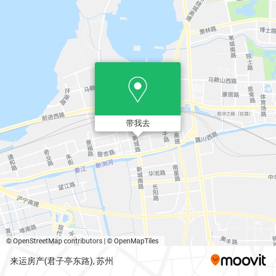 来运房产(君子亭东路)地图