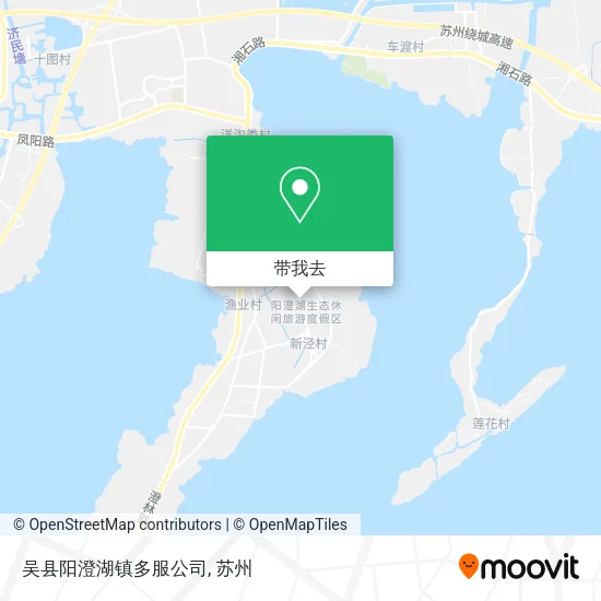 吴县阳澄湖镇多服公司地图