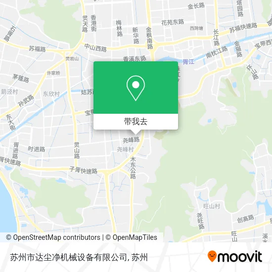 苏州市达尘净机械设备有限公司地图