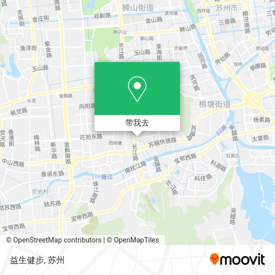 益生健步地图