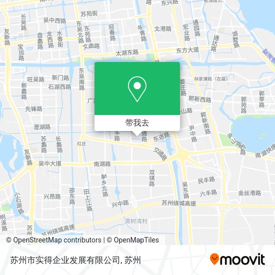 苏州市实得企业发展有限公司地图