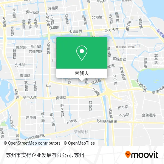 苏州市实得企业发展有限公司地图
