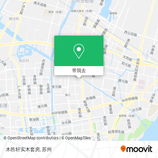 木邑轩实木套房地图