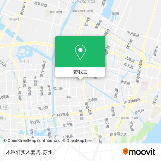 木邑轩实木套房地图