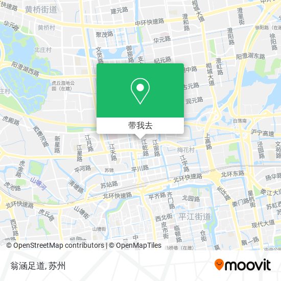 翁涵足道地图