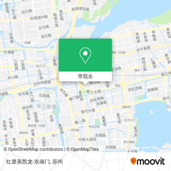 红星美凯龙-东南门地图