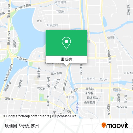 欣佳园-6号楼地图