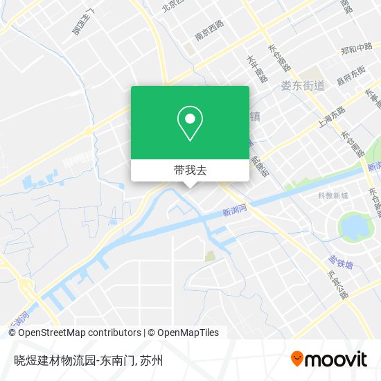 晓煜建材物流园-东南门地图