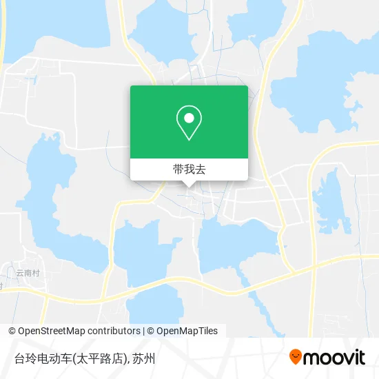 台玲电动车(太平路店)地图
