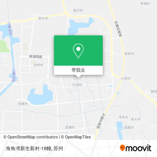 海角湾新生新村-18幢地图