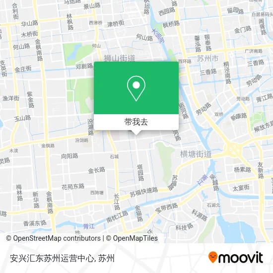 安兴汇东苏州运营中心地图
