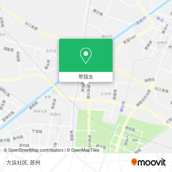 方浜社区地图