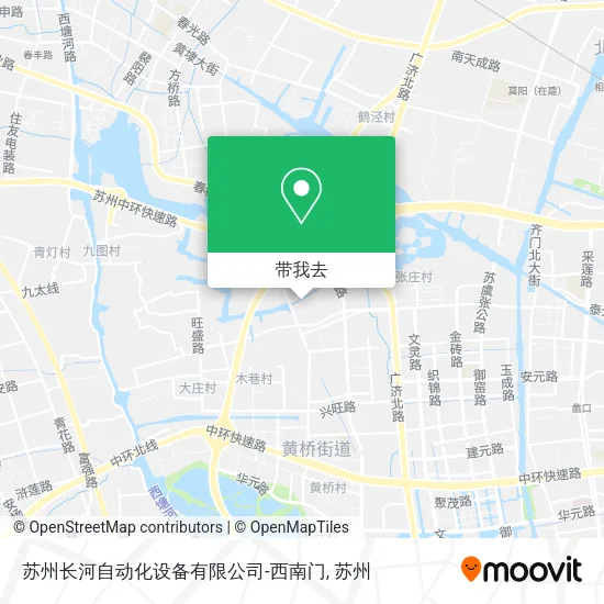 苏州长河自动化设备有限公司-西南门地图