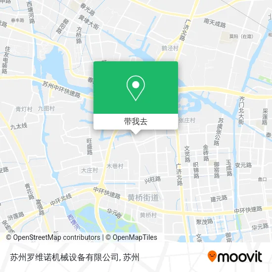 苏州罗维诺机械设备有限公司地图
