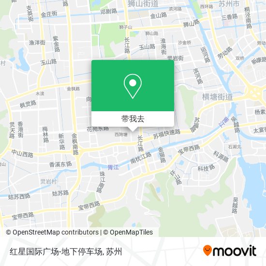 红星国际广场-地下停车场地图