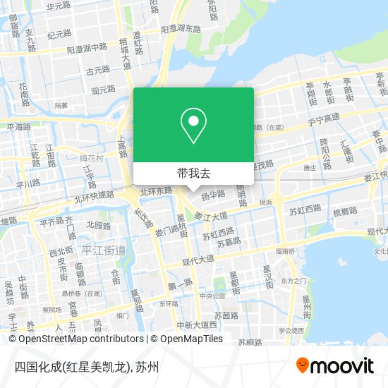 四国化成(红星美凯龙)地图