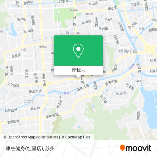 康慈健身(红星店)地图