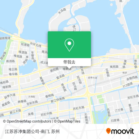 江苏苏净集团公司-南门地图
