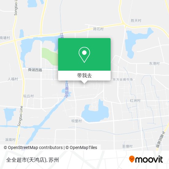 全全超市(天鸿店)地图