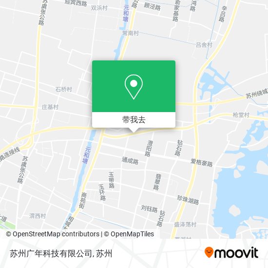 苏州广年科技有限公司地图