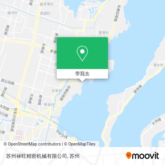 苏州禄旺精密机械有限公司地图