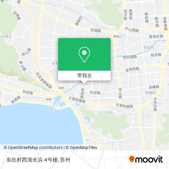 东欣村西清水浜-4号楼地图