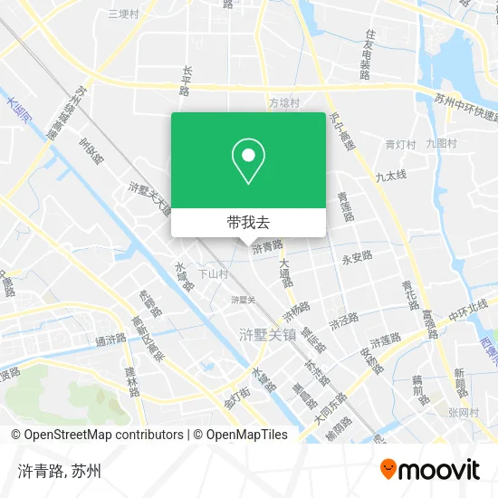 浒青路地图