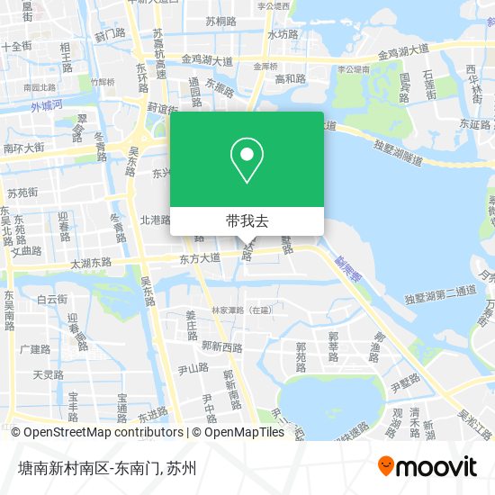 塘南新村南区-东南门地图