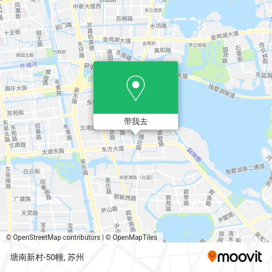 塘南新村-50幢地图