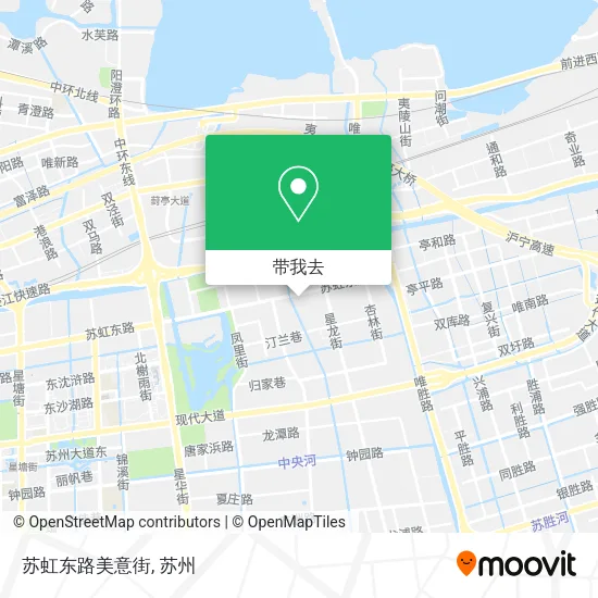 苏虹东路美意街地图