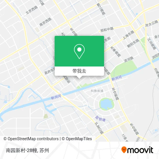 南园新村-28幢地图
