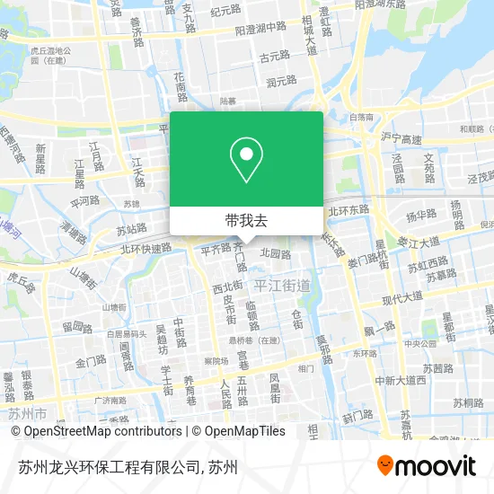 苏州龙兴环保工程有限公司地图