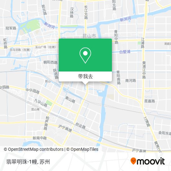 翡翠明珠-1幢地图