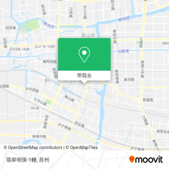 翡翠明珠-1幢地图