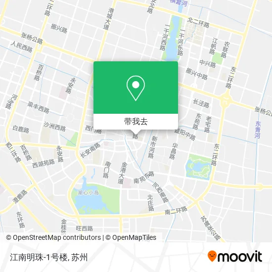 江南明珠-1号楼地图