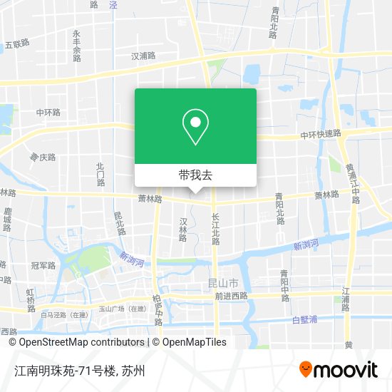 江南明珠苑-71号楼地图