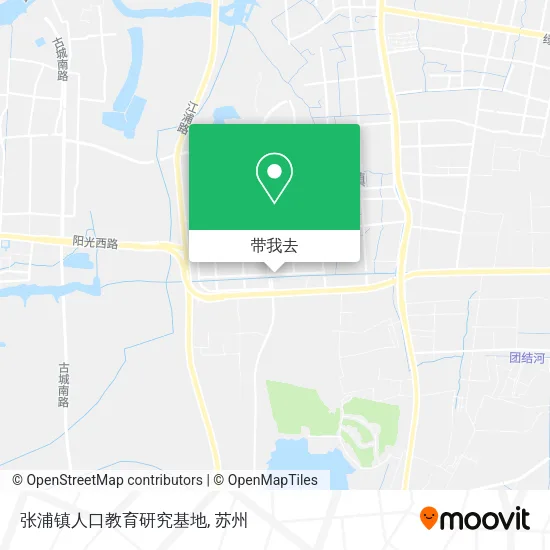 张浦镇人口教育研究基地地图