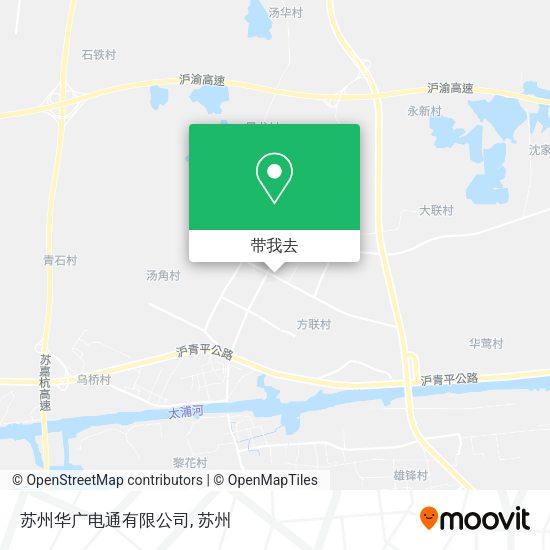 苏州华广电通有限公司地图