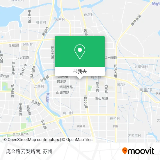 庞金路云梨路南地图