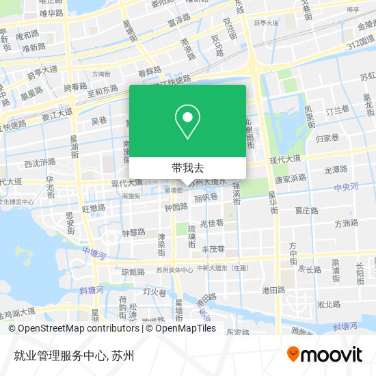 就业管理服务中心地图