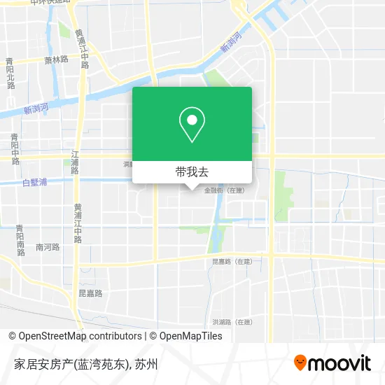 家居安房产(蓝湾苑东)地图
