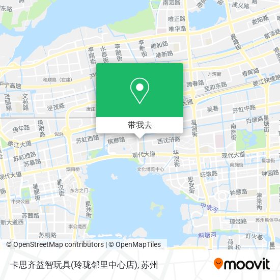 卡思齐益智玩具(玲珑邻里中心店)地图