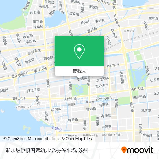 新加坡伊顿国际幼儿学校-停车场地图