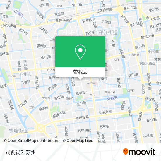 司前街7地图