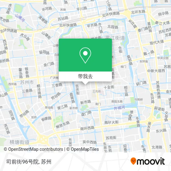 司前街96号院地图