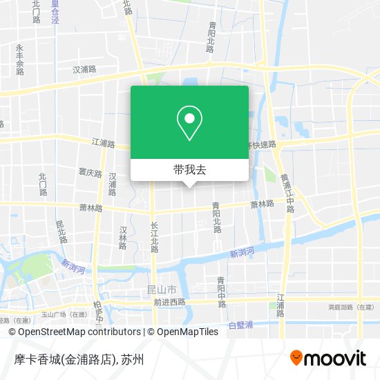 摩卡香城(金浦路店)地图