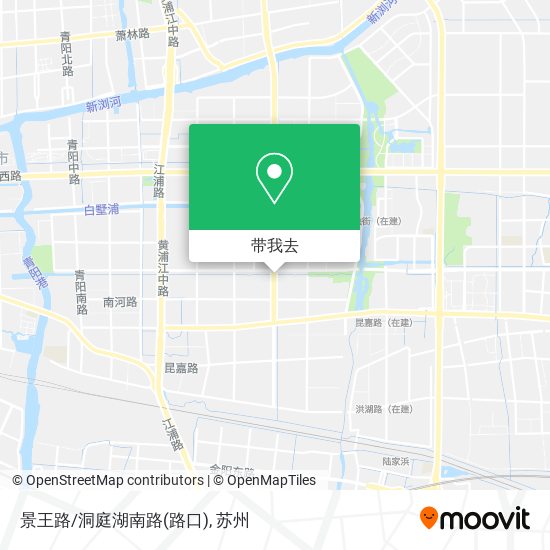 景王路/洞庭湖南路(路口)地图