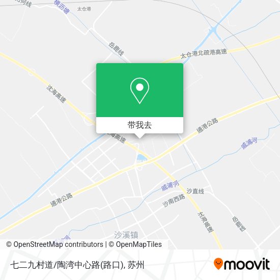 七二九村道/陶湾中心路(路口)地图