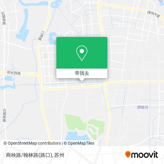 商秧路/翰林路(路口)地图