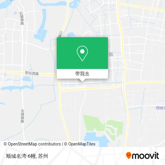 顺城名湾-6幢地图